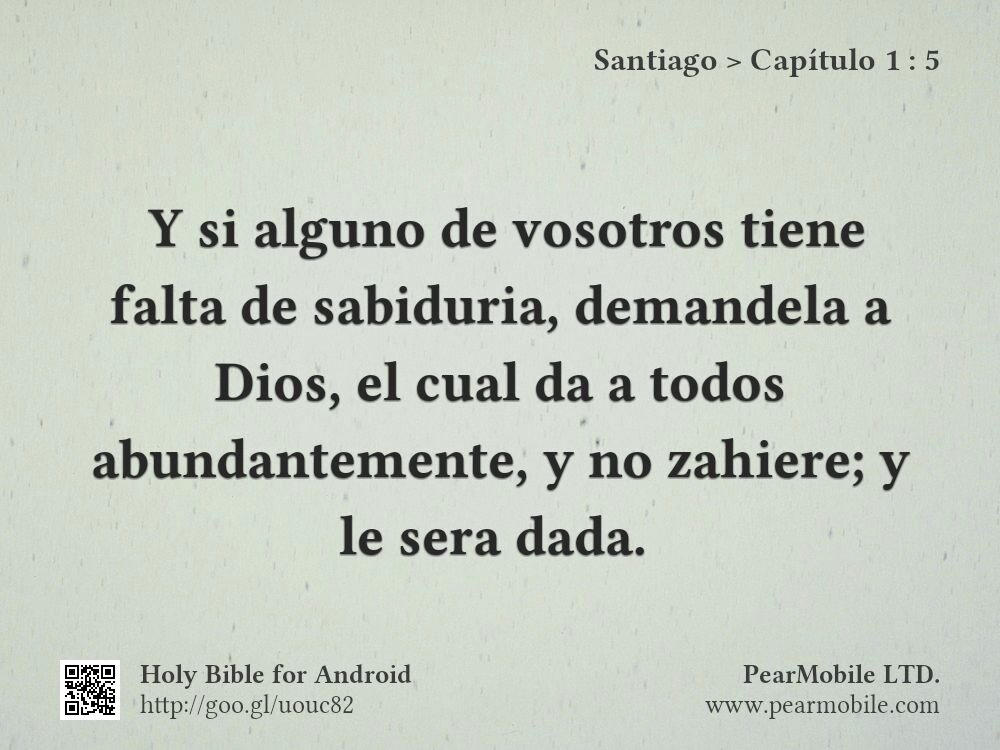 Santiago, Capítulo 1:5